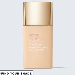 Estée Lauder Double Wear
Sheer Long-Wear Foundation SPF 19 1W1 bone
